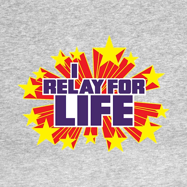 I Relay for Life in purple - Super Powers Collection by frankpepito